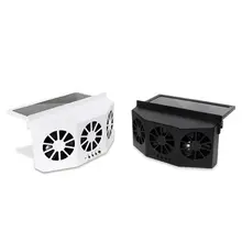 Solar Powered Vehicle Exhaust Fan Solar Energy Cooling Car Vent Ventilator Safe Auto