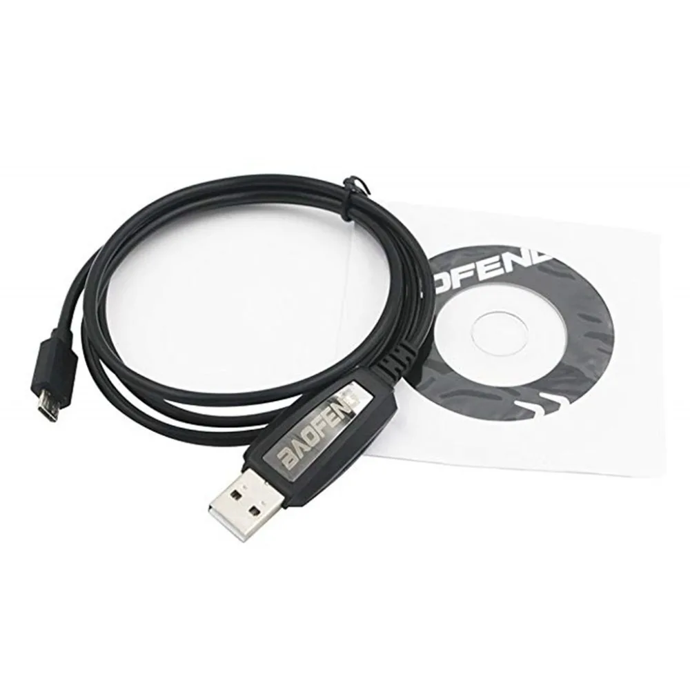

BAOFENG BF-T1 Accessories USB Programming Cable+ CD Firmware For BAOFENG BF-T1 Mini Walkie Talkie BF-9100 Mobile Radio BFT1