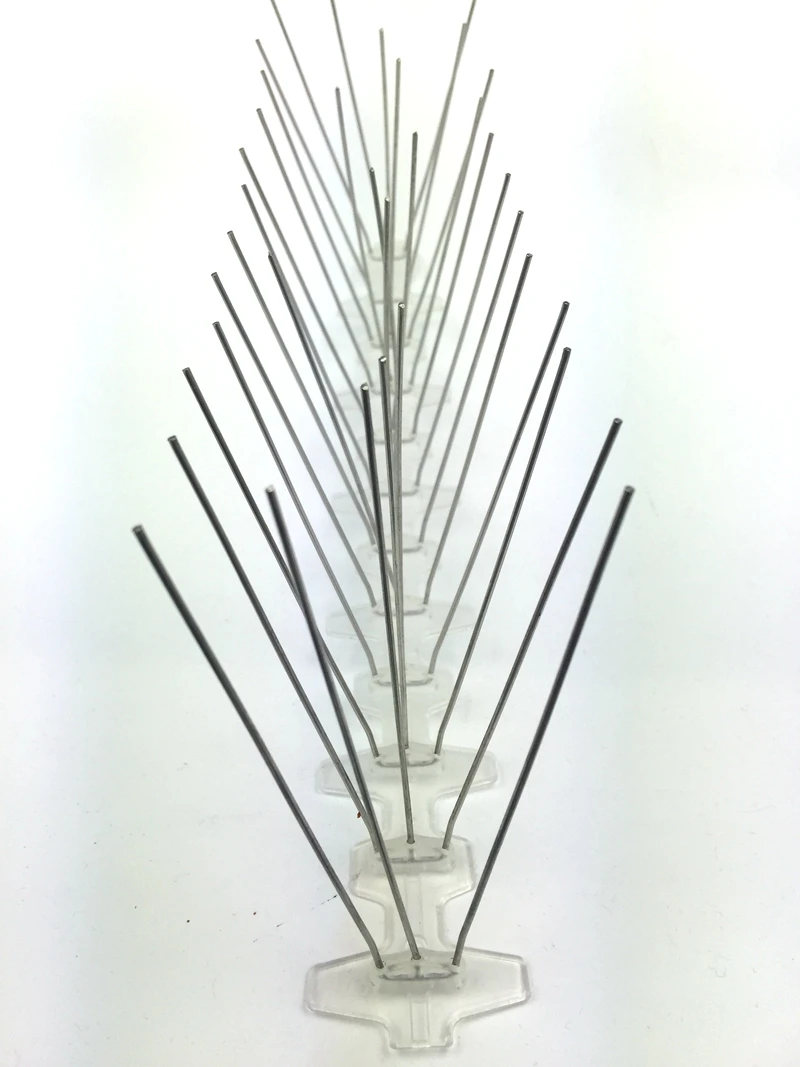 Batawa стальные шипы для птиц-прочный Репеллент для голубей-отличный сдерживающий эффект для птиц, Ворон и дятлов, набор из 5(5*50 см
