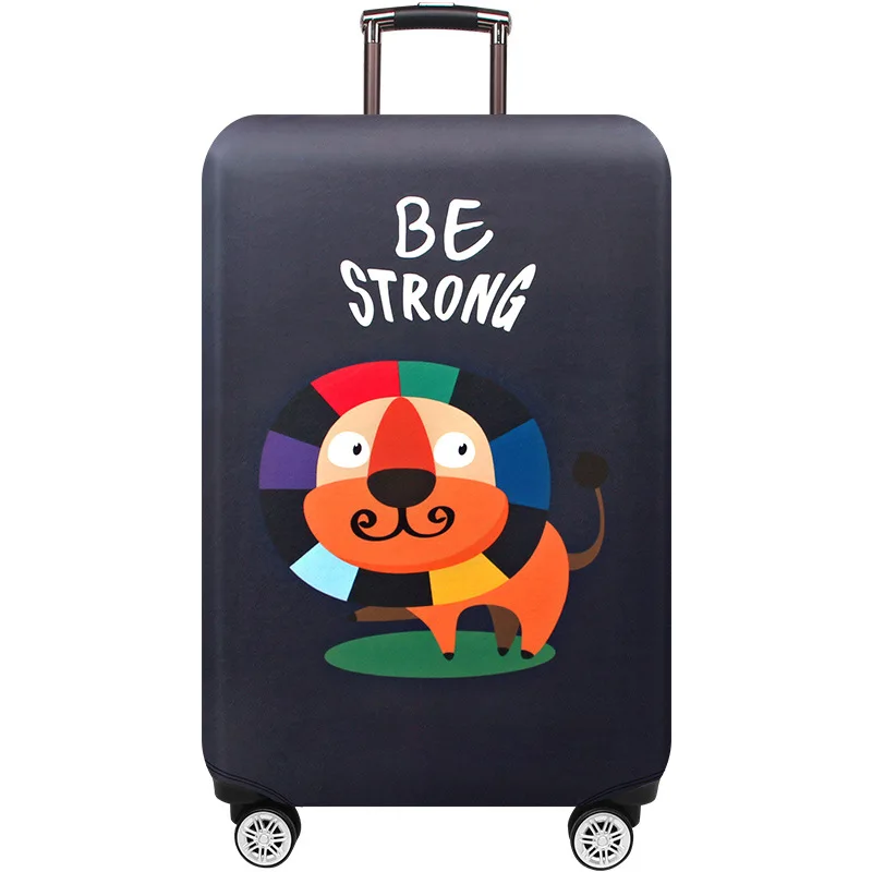 JULY'S SONG Elastic Luggage Protection Cover Trolley Dust Case Cover For 18-32 Inch Trunk Suitcase Case Travel Accessories