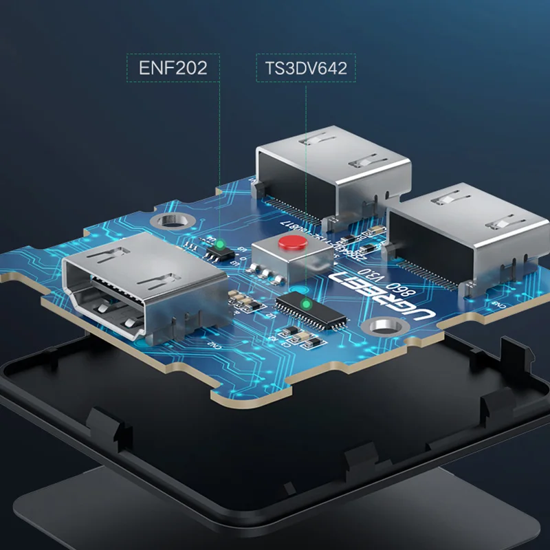 2 в 1 FORNORM HDMI переключатель двунаправленное 4 K HDMI коммутатор выход HDMI сплиттер 1x2 2x1 адаптер конвертер для PS4 3 ТВ коробка