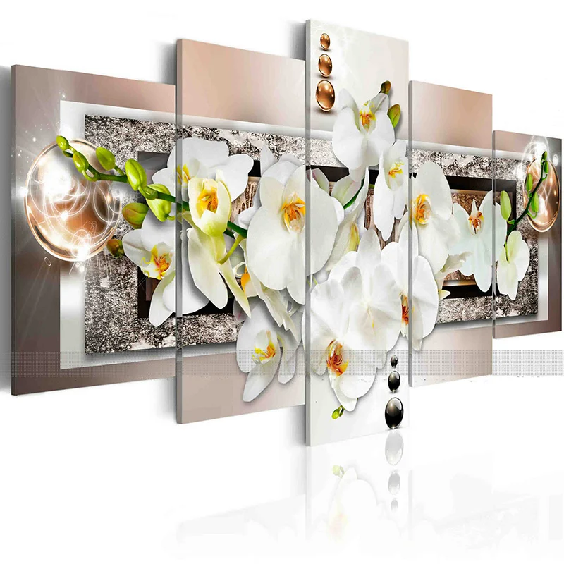 

5 Panel Wall Pictures for Living Room Picture Print Painting On Canvas Wall Art Home Decor Living Room Canvas Print/PJMT-B (291)