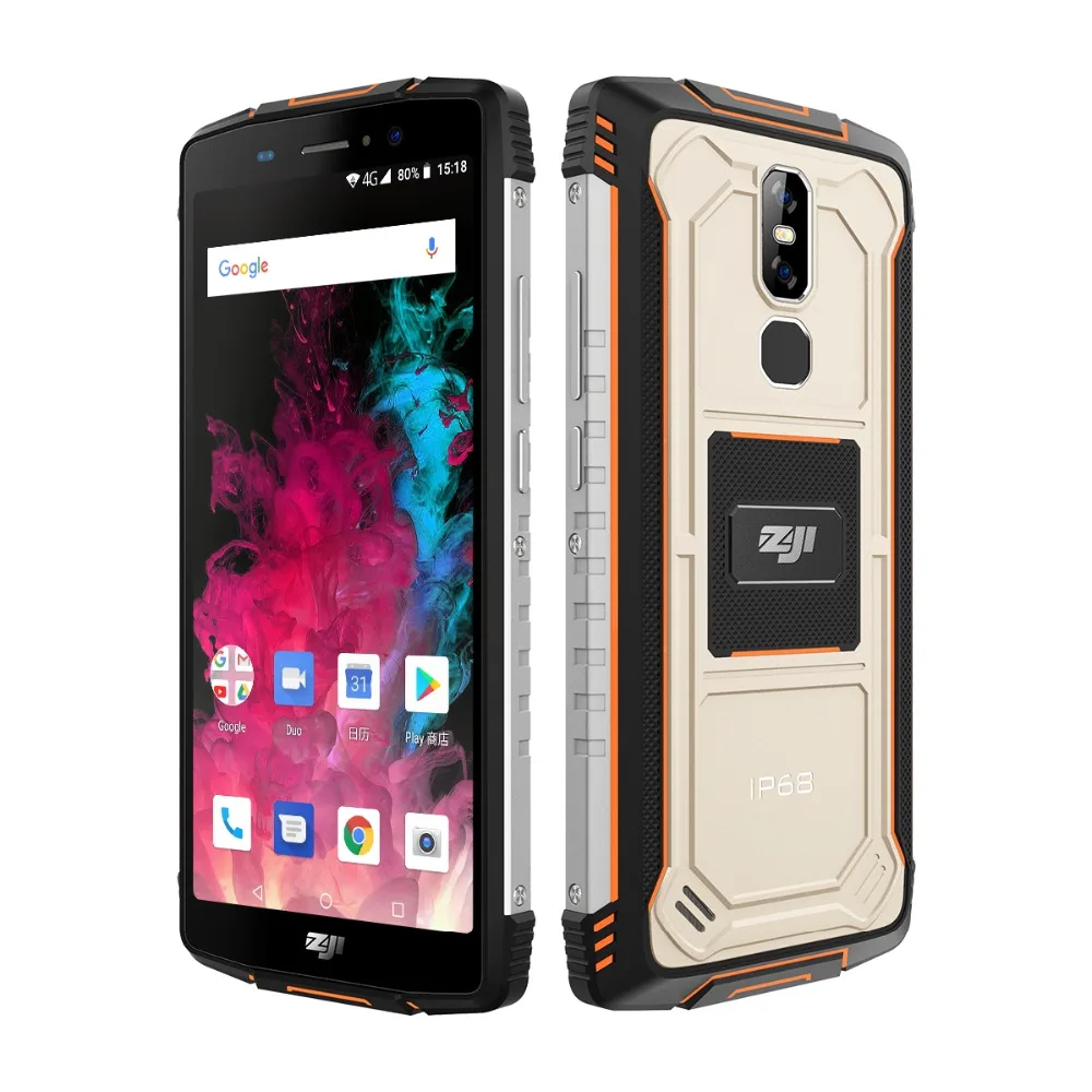 Mobile Zoji z11 Мобильный Телефон IP68 5 99 &quotMTK6750T Восьмиядерный Dual sim 10000 мАч Android 8 1