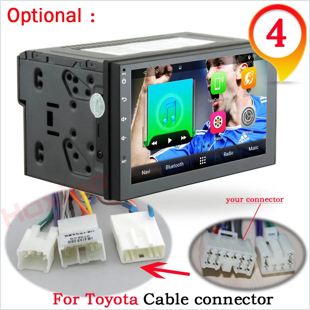 Perfect 2 din android car radio dvd multimedia player gps navigation audio system Double 2din for nissan golf vw Quad-Core Android 9