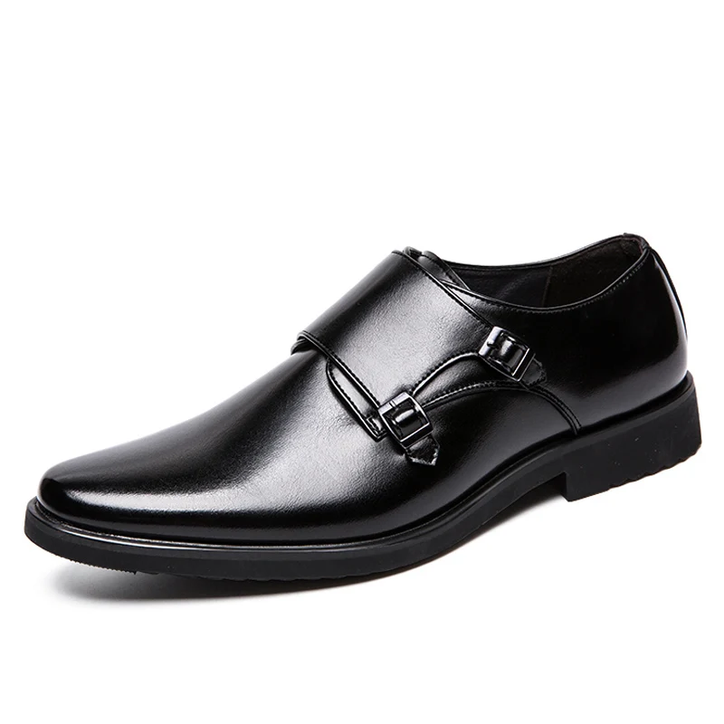

New Fashion Oxford Business Men Shoes Leather casual shoes High Quality Soft Casual Men's Flats Man Footwear plus sizes 38-48