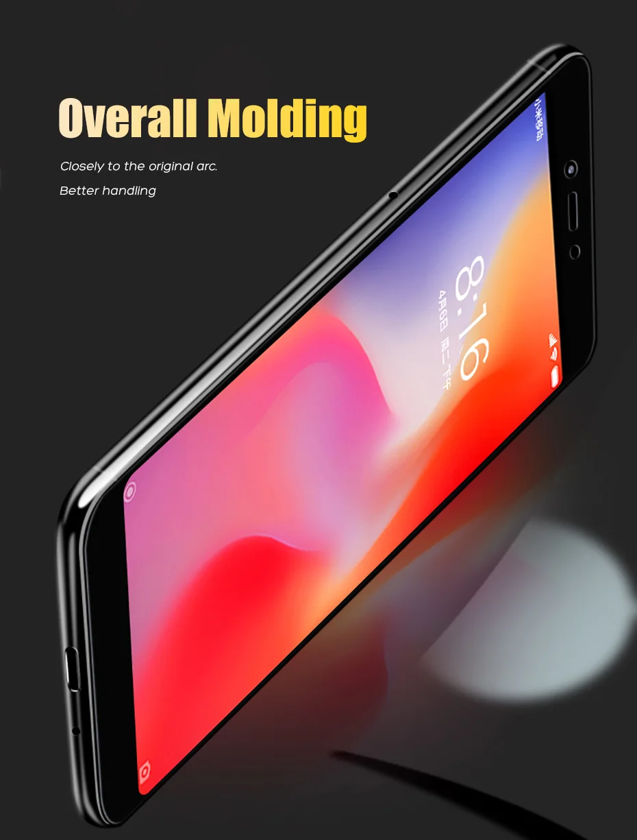 MOUSEMI Glass For Xiaomi Redmi 6A 4x Note 6 Pro Ultra Thin Film Protective Glass For Xiaomi Redmi 6A, For Xiaomi Redmi 6A Glass (3)