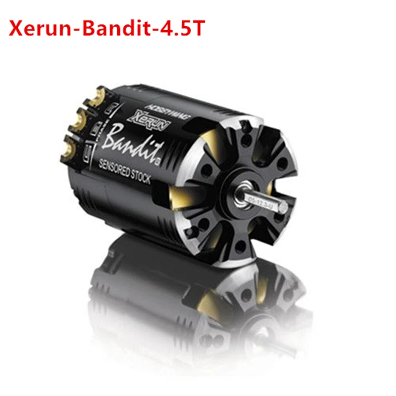 XERUN Bandit 4,5 T/10,5 T/13,5 T/17,5 T бесщеточный автомобильный двигатель# BANDIT-4.5T-BLACK-G2