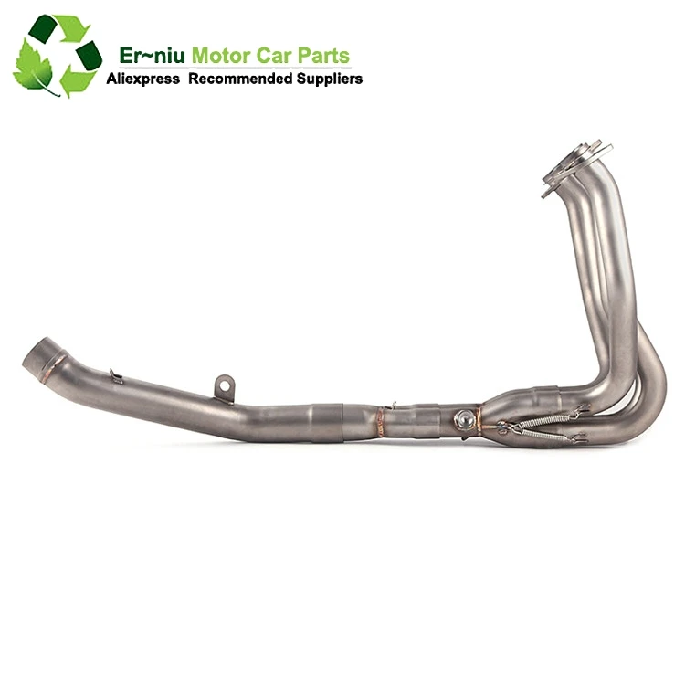 

Motorcycle Full Exhaust Escape System Modified Middle Link pipe Slip-On For Kawasaki Z800 2012-2016