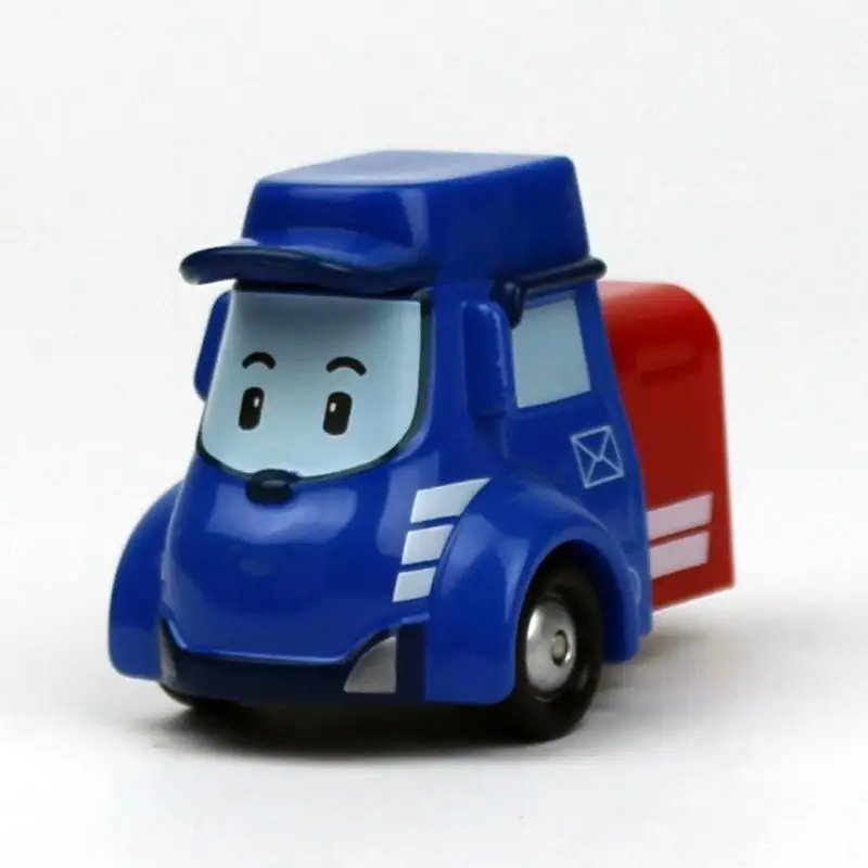 Robocar Poli Car Детские Игрушки Аниме Фигурки Anba Car Toys Robocar Poli Металл Модель Игрушечный Автомобиль Для Детей Рождественские Подарки - Цвет: 051 22 same picture