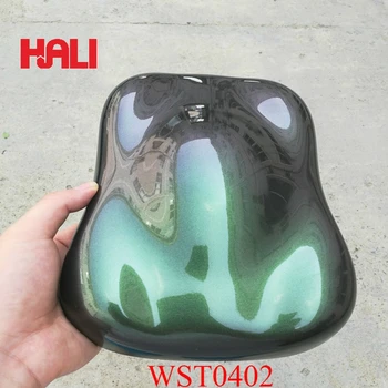 

chameleon pigment color moving pigment,item:WST0402,1lot=10gram,color:green/dark purple,free shipping.