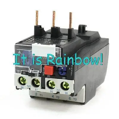 

Free Shipping 1N/O 1N/C 3 Pole 3 Phase 17-25A Adjustable Thermal Overload Relay FR2-25