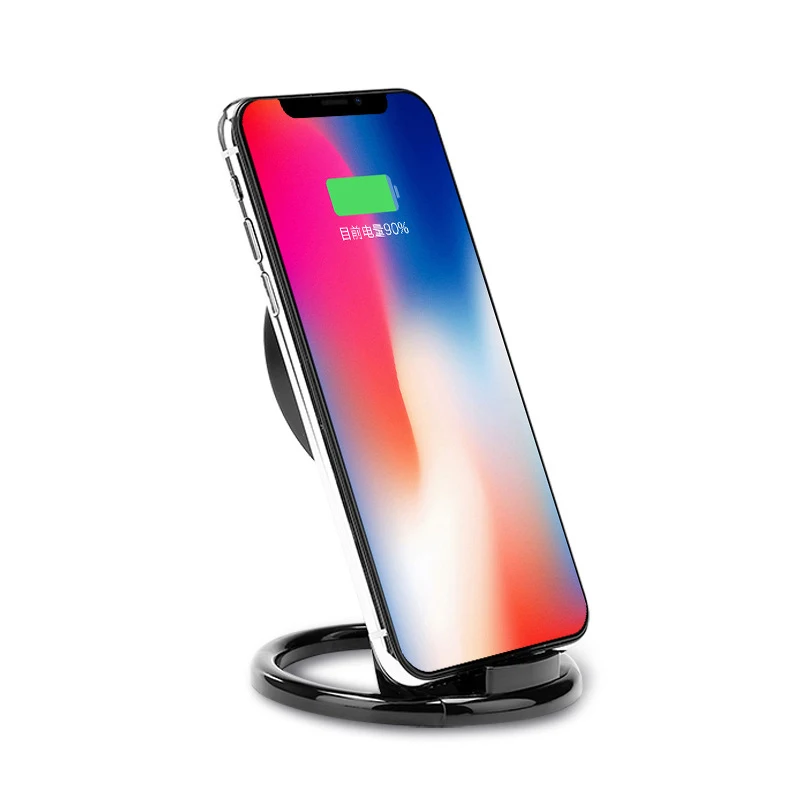 EtopLink New QI Wireless Charger Holder Stand For iPhone X Smart IC