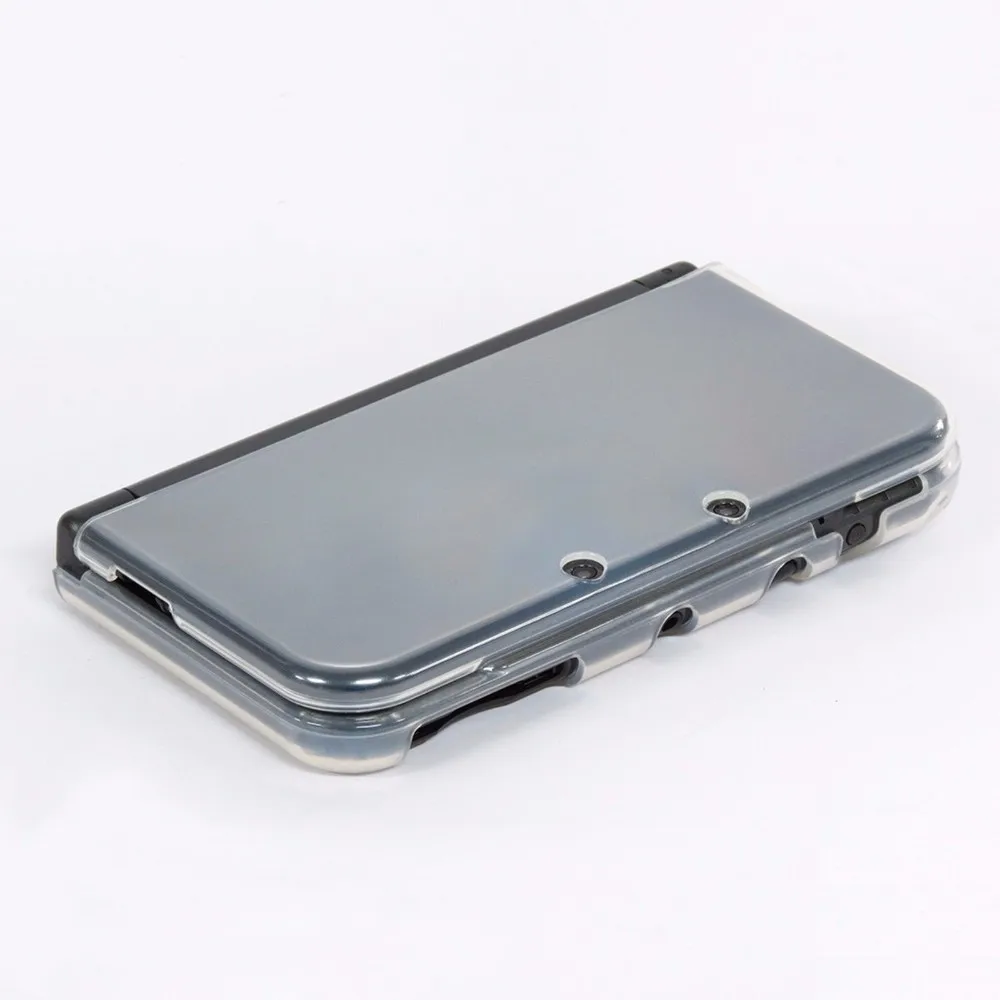SHELL COVER CASE CLEAR DURAFLEXI FOR NEW NINTENDO 3DS XL LL BY (new)in