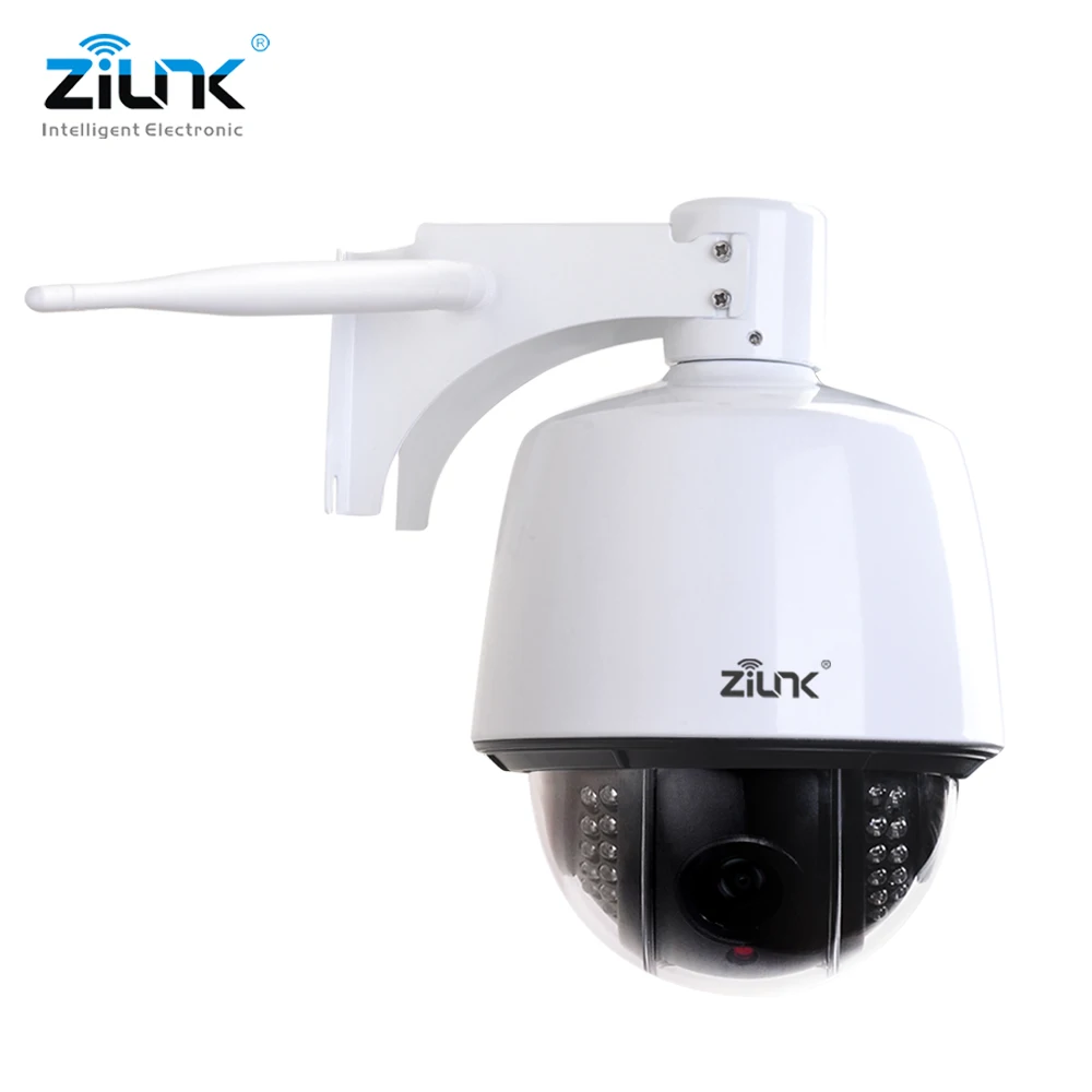 ZILNK PTZ Беспроводной WI-FI IP Камера 1080P HD 4 дюймовый металлический корпус Открытый 5X оптические Объективы для видеонаблюдения HI3516C+ SONY IMX323 для Iphone и Ipad