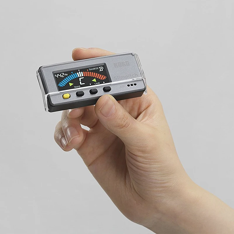 Korg Slimpitch SLM 1CM хроматический тюнер с контактом микрофон 12 примечание равный