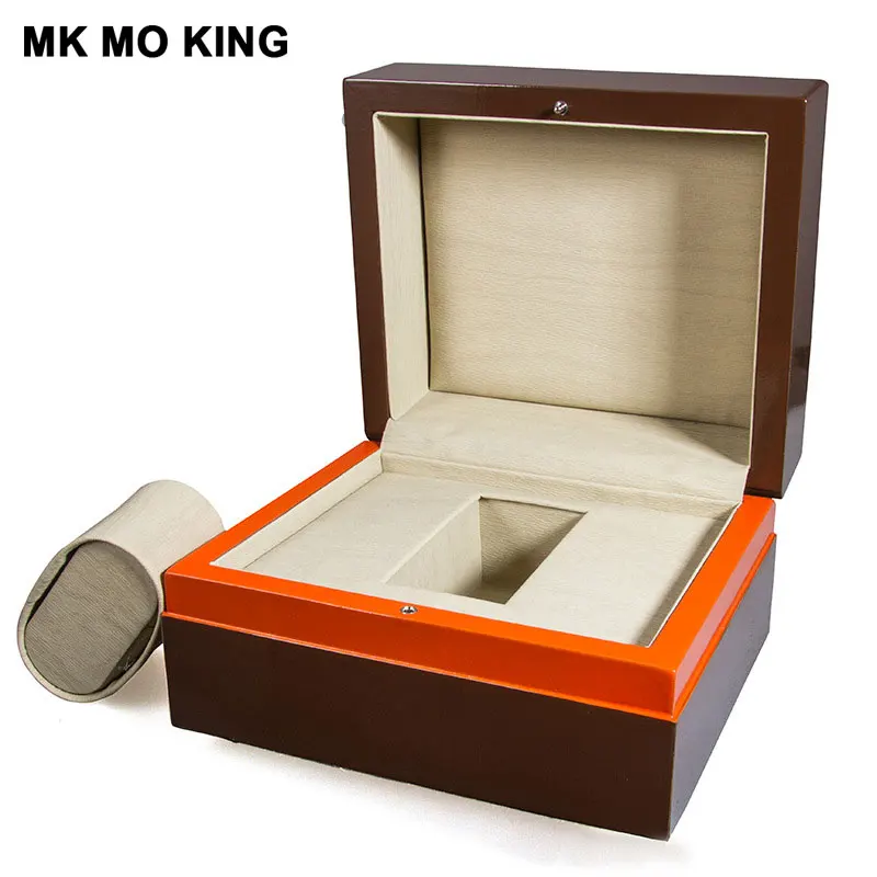 mk wood jewelry luxury brand gift box for dw rolex Cartier tissot Omega Longines Panerai IWC AP men's women's watch...