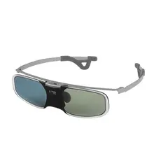 Маха 10 м 144 Гц 3d active аккумуляторная затворные очки для acer benq viewsonic vivitek optoma 3d dlp-link ready проектор серебро