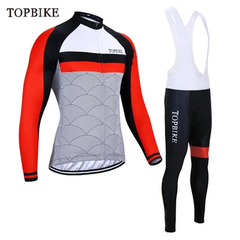 

TOPBIKE Long Sleeve Breathable MTB Bike Clothes 2019 Wear Bicycle equipacion ciclismo Cycling Clothing Ropa Maillot mountai bike