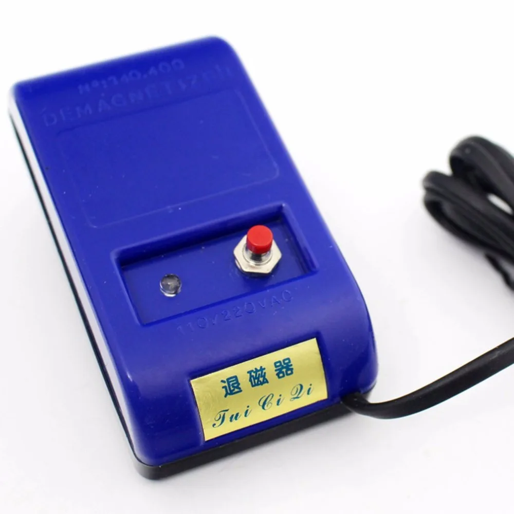 EU PLUG Demagnetizer for Watch Repair Tools Screwdriver Tweezers Electrical Demagnetise Demagnetizer Tools