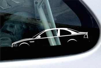 

2pcs window silhouette Stickers - based on M3 E46 Coupe 15cm