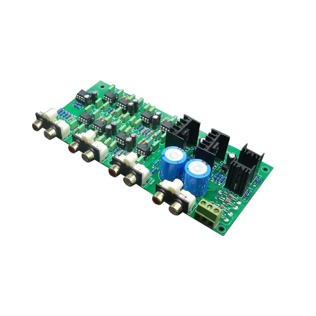

6-channel Output Pre-electronic Three-way Board Linkuiitz-rayleigh Crossover 3 Frequency Divider Replaceable Crossover