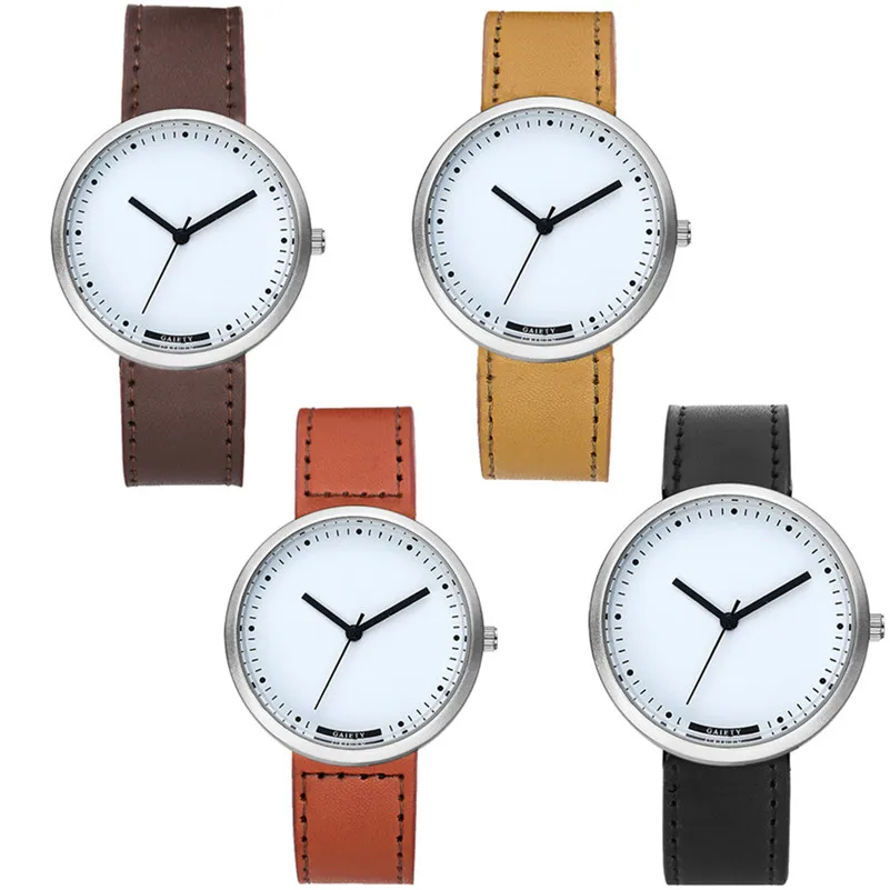 Creative Luxury Fashion Leather Strap Watch Men Analog Quartz Sport Wrist Watch Casual Male Hour Clock Relogio masculino 3M25 (4)