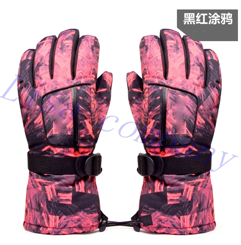 2016 hot sale a pair of colorful winter riding font b gloves b font waterproof windproof