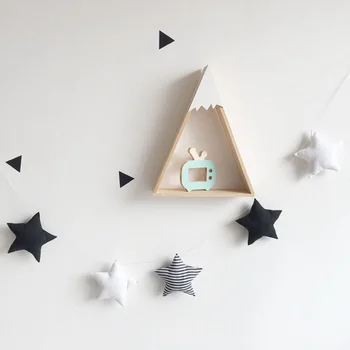 

Nordic Style Stars String Children's Room Wall Decorations Handmade Nursery Star Garlands Kids Room DIY Photography Props
