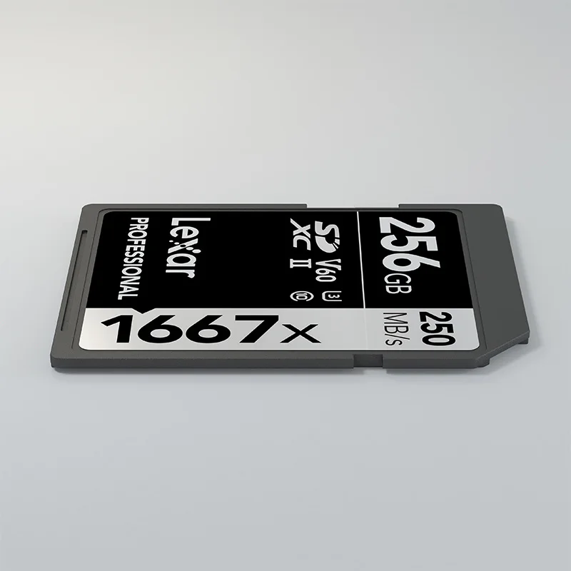 Новое поступление! 256 МБ/с. Lexar PROFESSIONAL 64 GB 128 GB 256 GB SDHC SDXC U3 карты C10 1667X карты памяти SD для 3D 4 K видео Камера