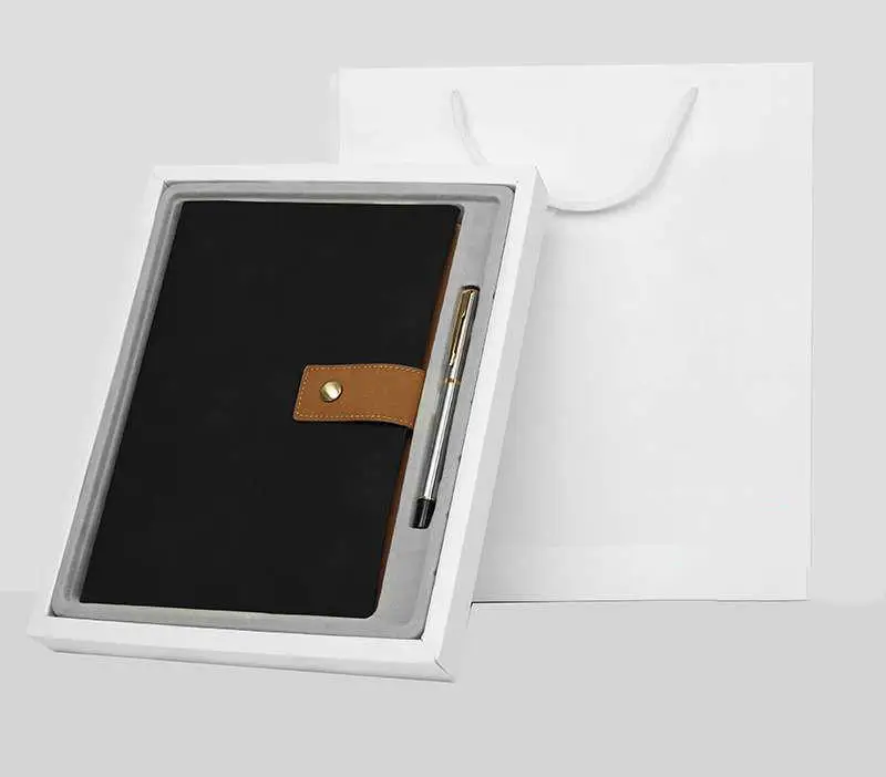 Блокнот со съемным листом, бизнес-блокнот, офисные канцтовары, кожаный Простой дневник, креативный блокнот для совещаний - Цвет: 6