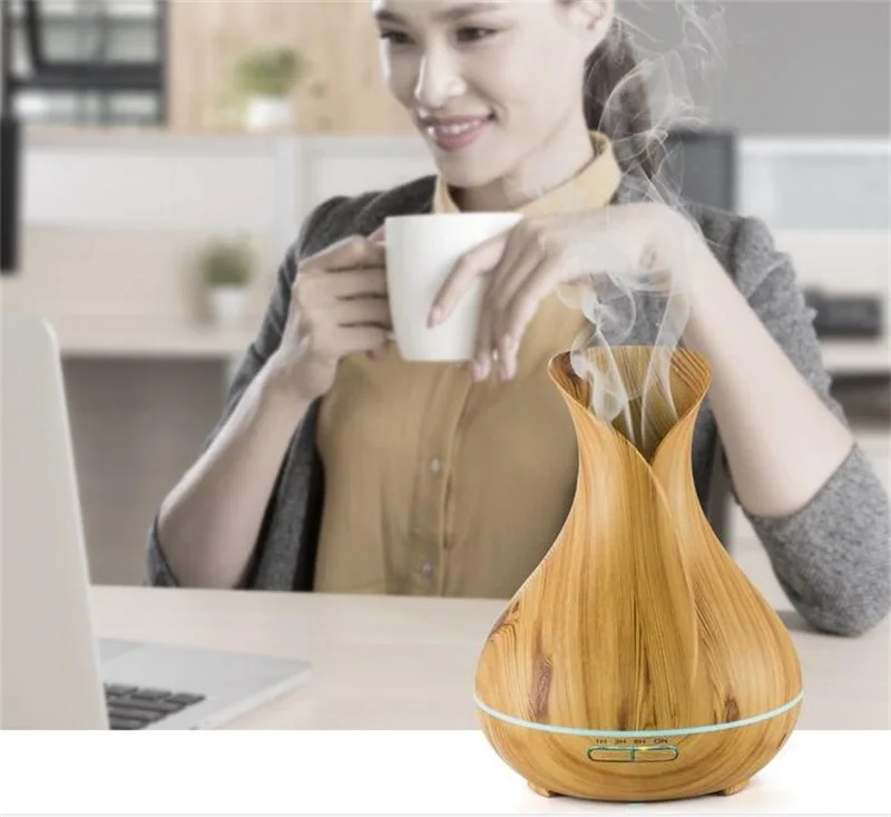 New-Vase-Design-400ml-Wooden-Ultrasonic-Cool (1)
