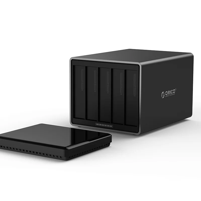 ORICO Tool Free USB3.0 to SATA 5 Bay USB 3 0 Гбит/с док станция для жесткого диска с 12 В 6.5A адаптером