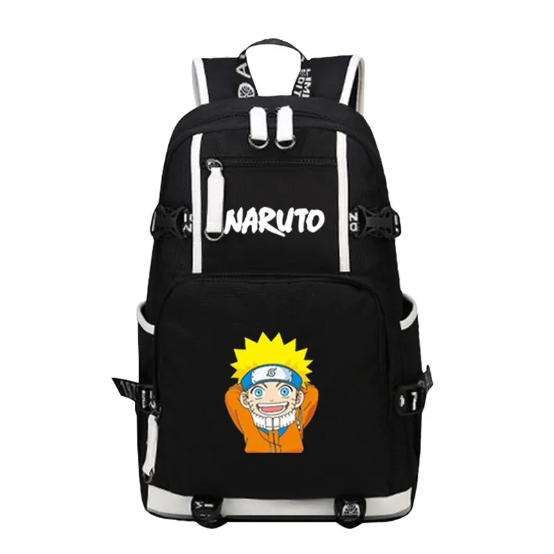 

High Quality Anime Backpack Uzumaki Naruto Uchiha Sasuke School Bags Cosplay laptop Backpack Bags Knapsack Packsack Travel Bags