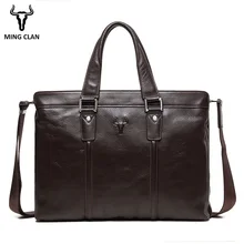 Фирменный деловой портфель из натуральной кожи, сумка для ноутбука, мужская сумка через плечо, портфель, вместительная сумка через плечо, дорожные сумки