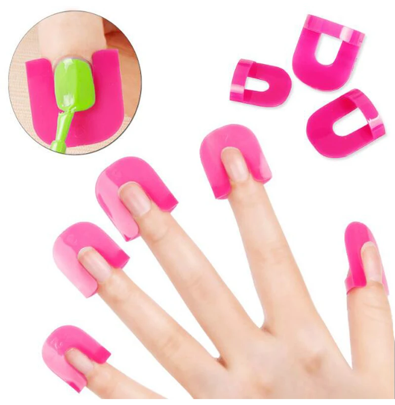 Bittb 1 Набор для полировки ногтей лаковый протектор держатель маникюр палец дизайн ногтей советы покрытие щит инструменты УФ гель Дизайн ногтей