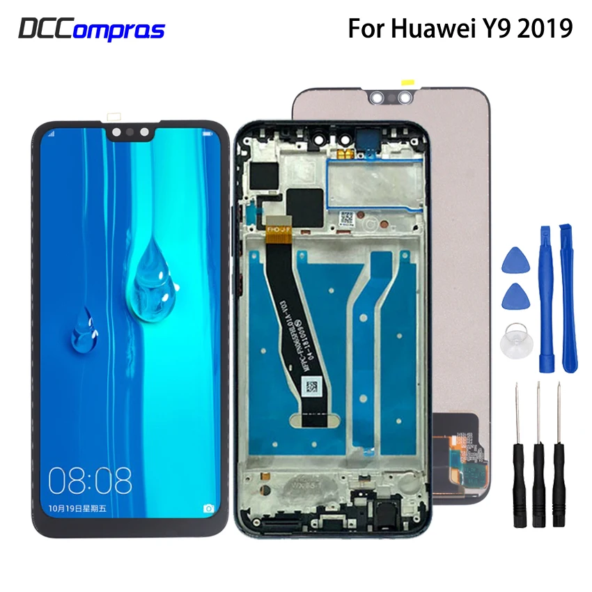 

Original For Huawei Y9 2019 LCD Display Touch Screen Digitizer Assembly For Huawei Enjoy 9 Plus Screen LCD Display Repair Parts