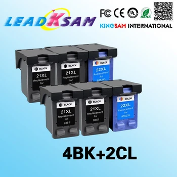 

4BK+2COLOR Ink Cartridges compatible For hp21 for hp22 21xl 22xl Deskjet F2280 F2180 D1530 D1320 D1311 D1455 F2100 F4100 F4180