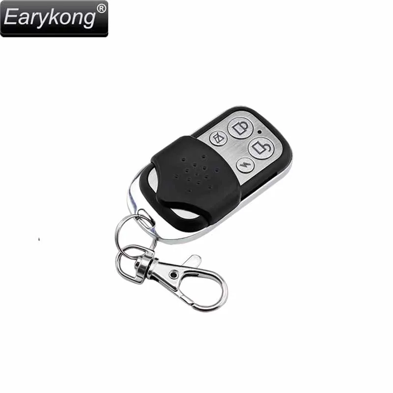 2017 Free Shipping 433 MHZ For PSTN GSM Home Burglar Security Alarm System Wireless Remote Controller Black Long Distance free shipping intercom home security wireless gsm alarm system for your security