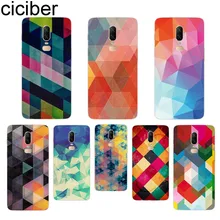 ciciber Color vintage pattern Phone Case For Oneplus 7 Pro 6 5 T Soft TPU Back Cover Clear Coque for 1+7 Pro 1+ 6 1+5 T Fundas