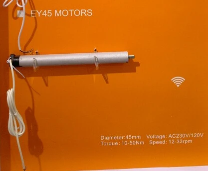 

AC 230V 45mm Tubular Motorized Curtains Motor Roller shutters Curtains Intelligent Remote Control Automatic Lifting
