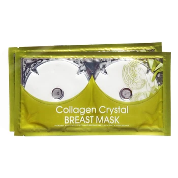 

Omylady 5Pcs Crystal Collagen Breast Enlargement Mask Chest Plump Enhancer Pad Body Beauty Shaping Bust Firming Lifting Cream