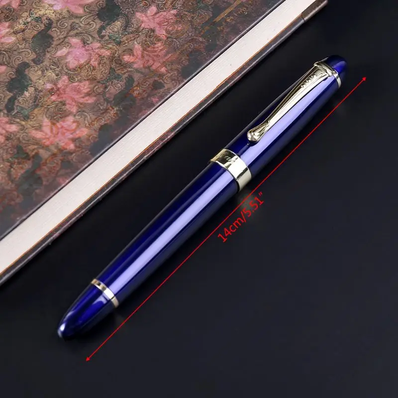 Jinhao X450 класса люкс Для Мужчин's перьевая ручка Бизнес студент 0,5 мм дополнительный тонкий наконечник прозрачный каллиграфии стенной шкаф для офиса письменные приборы