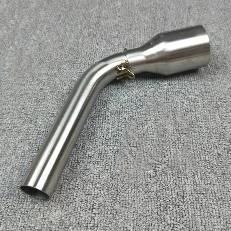 

Free Shipping Motorcycle Exhaust Middle Contact Pipe slip-on for HONDA GROM MSX125 MSX 125 2013 2014 2015 100% Brand New