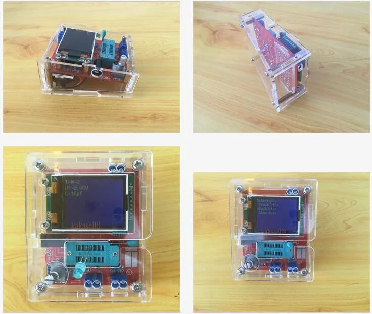 Транзистор тестер TFT Диод Триод измеритель емкости LCR ESR NPN PNP MOSFET