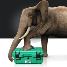 LAOA водонепроницаемый набор инструментов 1" /17"/1" ящик для инструментов двухслойный уплотнительный ящик противоударный чехол пластиковый ящик для инструментов портативный чехол для инструментов