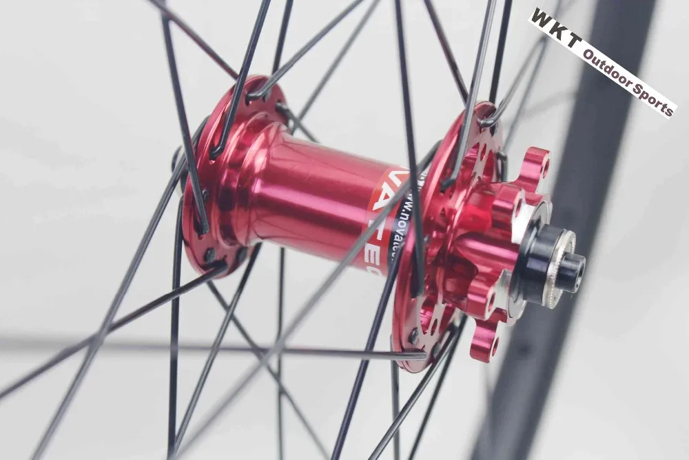 Discount 2015 new Disc Brake Wheel ud Mountain Bicycle 26er 27.5er 29er MTB Bike Wheelset Rims + Spoke + hub + Brake Pads+ QR skewers 8