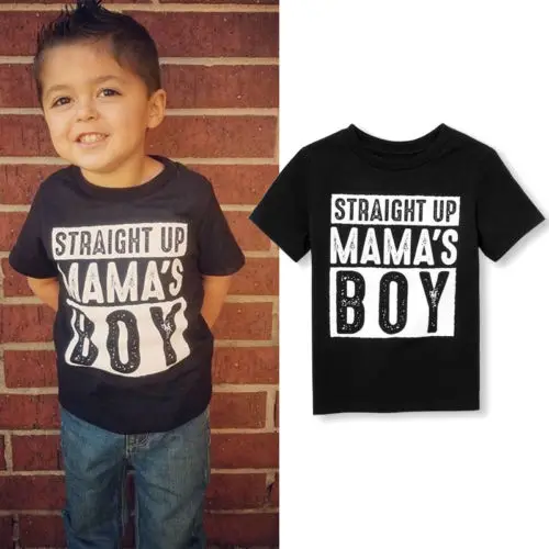 

Kids Boy Summer Cotton Short Sleeve T-shirt 1-6 Years Graphic Tees