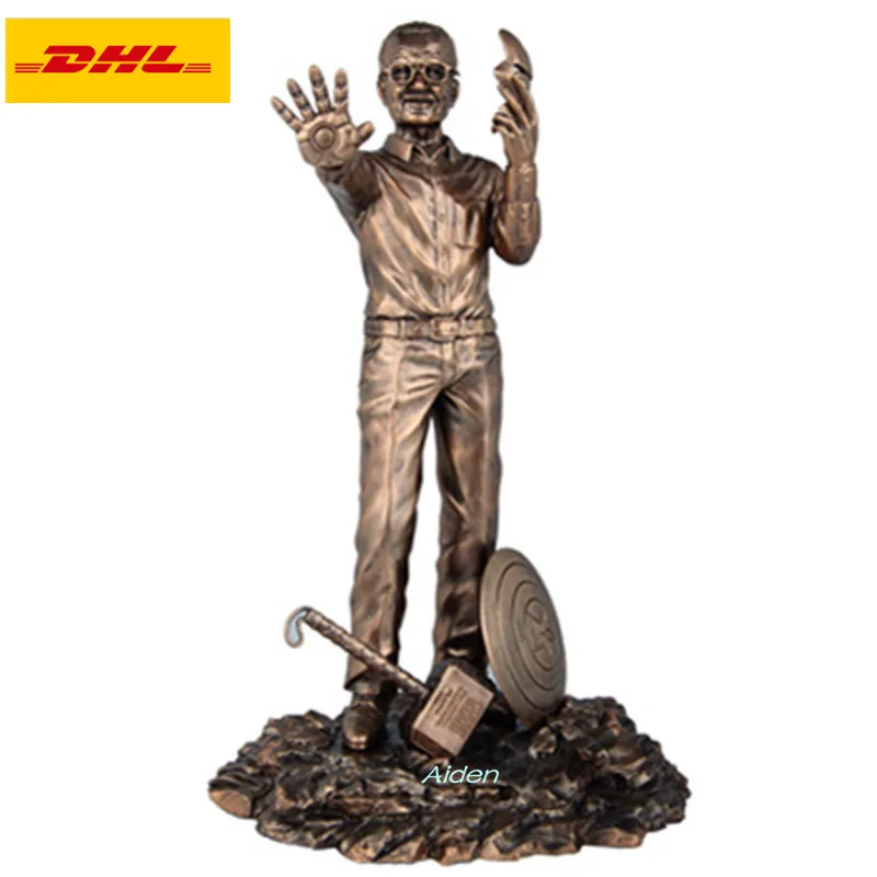 

11" Statue The Father Of The Hero Stan Lee Full-Length Portrait 1/6 GK Action Figure Collectible Model Toy BOX 28CM B440