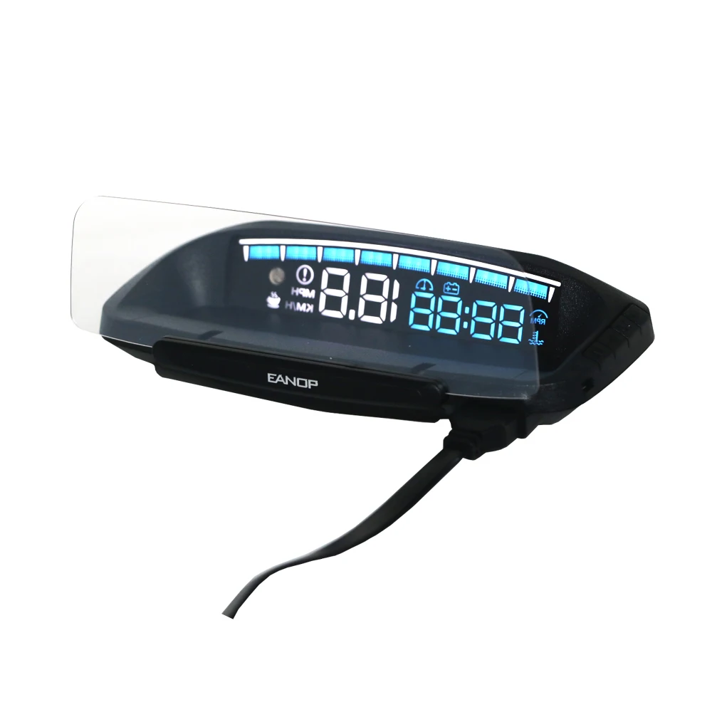 EANOP M40 HUD Headup display Car electronics Speed Projector electronics On Board Trip Computer OBD II Car Speedometer EANOP M40 HUD Headup display Car electronics Speed Projector electronics On Board Trip Computer OBD II Car Speedometer