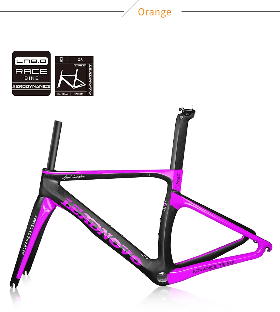 Best 2018 MTB 700C high quality ultra carbon carbon fiber bicycle frame carbon frame cycling race AERO ROAD bike frame 10